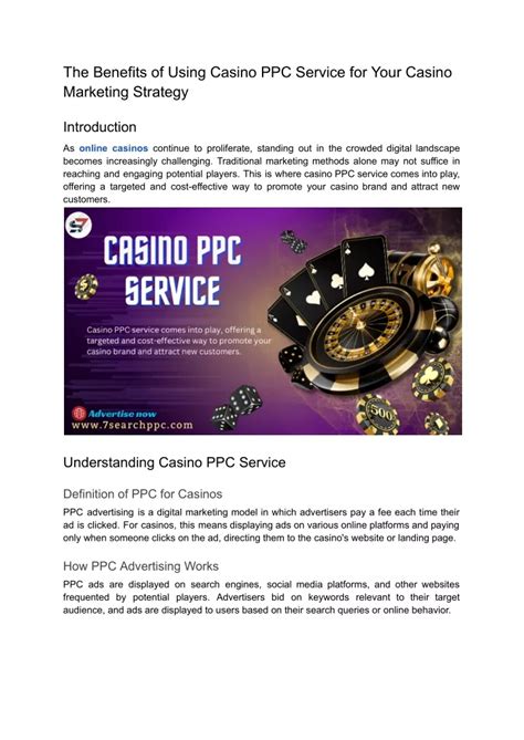 casino ppc|Casino PPC Services .